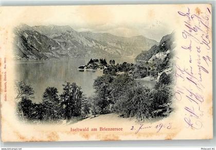 3807 Iseltwald 1903 - Brienzersee - 39495107