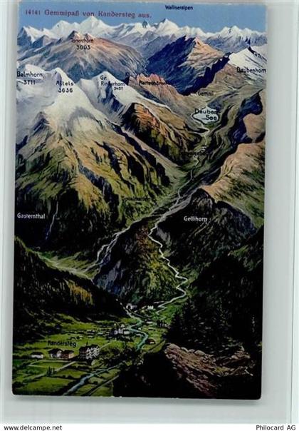 3718 Kandersteg - Gempenpass von Kandersteg aus - 12113370
