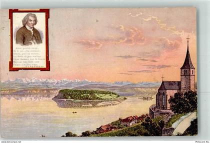 2520 La Neuveville 1911 Gebrauchsspuren Lac de Bienne Rousseau - 10644198
