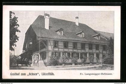 AK Lützelflüh, Gasthof zum Ochsen