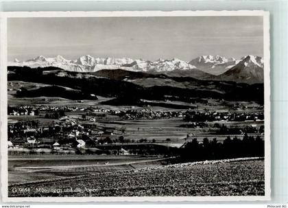 3110 Münsingen - Fliegeraufnahme Alpenkette - 10304090
