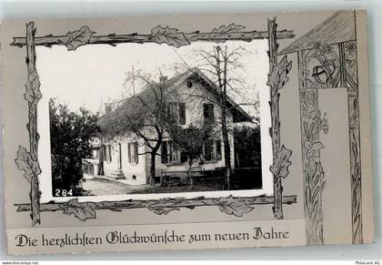 2560 Nidau 1927 Foto AK Neujahrsgrüsse Ort handschriftlich - 13597733