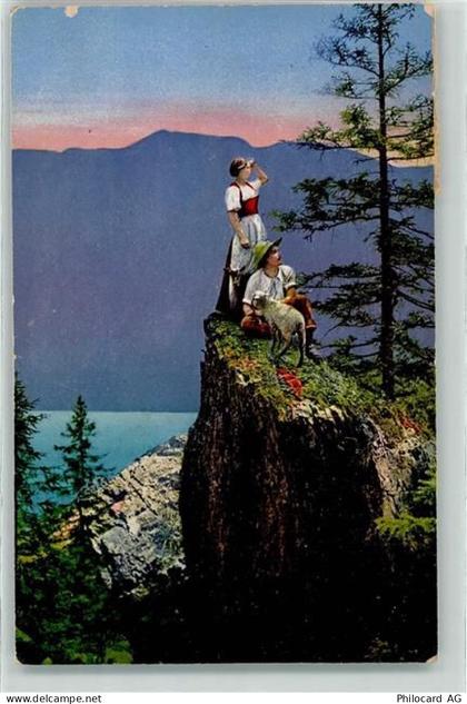 2560 Nidau - Ausblick vom Gipfel mit Schaf Ort lt. Stempel - 10598765