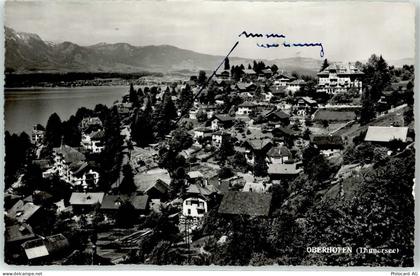 3653 Oberhofen am Thunersee Foto AK - 51674532