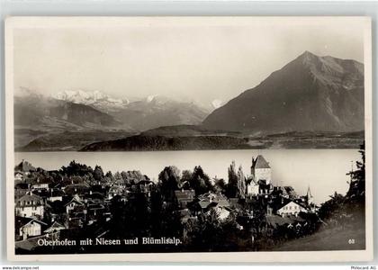 3653 Oberhofen am Thunersee - Niesen Blümlisalp See - 52010556