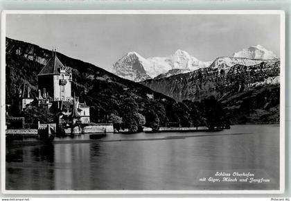 3653 Oberhofen am Thunersee - Schloss Oberhofen Eiger Mönch Jungfrau - 10391741