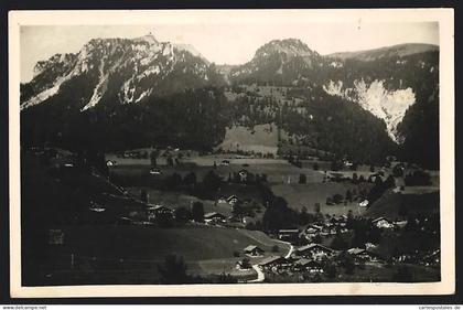 AK Oberwil im Simmental, Wüstenbach, Totalansicht aus der Vogelschau