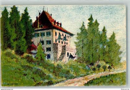 2515 Prêles Künstlerkarte sign. Billeter Basler Fereinheim - 13971184