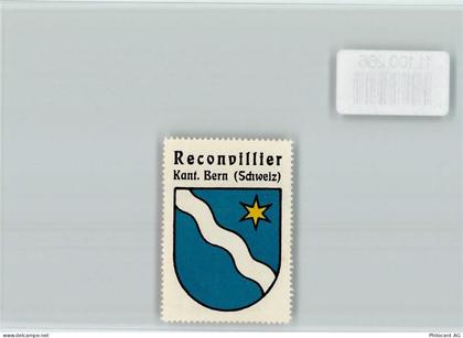 2732 Reconvilier - Vignette Wappen Kaffee Hag ca 1920-1940 - 11100266