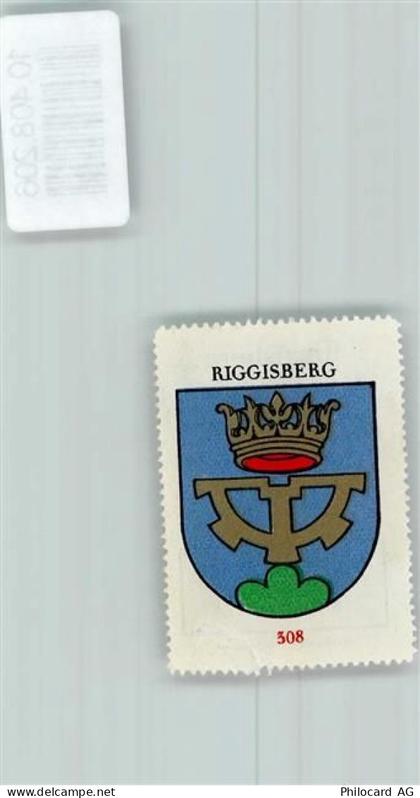 3132 Riggisberg - Vignette Wappen Kaffee Hag ca 1920-1940 - 10408206