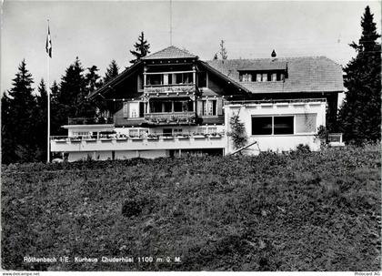 3538 Röthenbach im Emmental 1965 Foto AK Kurhaus Chuderhüsi , 01582 Verl... - 13085569