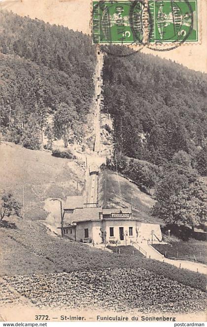 Suisse - SAINT-IMIER (BE) Funiculaire du Sonnenberg - Ed. C.P.N. 3772
