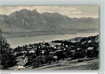 3655 Sigriswil - Blick auf Sigriswil - 10148277