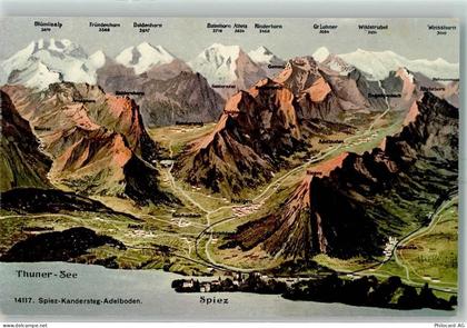 3700 Spiez - Thuner See Spiez Kandersteg Adelboden - 10391151