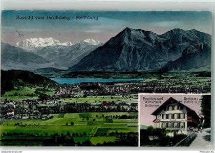 3612 Steffisburg 1920 - Gasthaus Pension Bellevue - 13289454