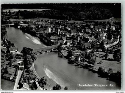 3380 Wangen an der Aare Foto AK Fliegeraufnahme - 38022214