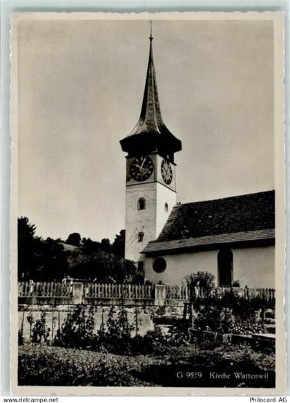3665 Wattenwil Gebrauchsspuren Kirche - 10302708