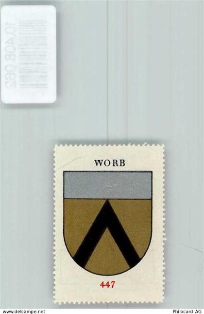 3076 Worb - Vignette Wappen Kaffee Hag ca 1920-1940 - 10408062