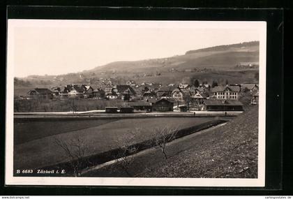 AK Zäziwil i. E., Blick auf den Ort