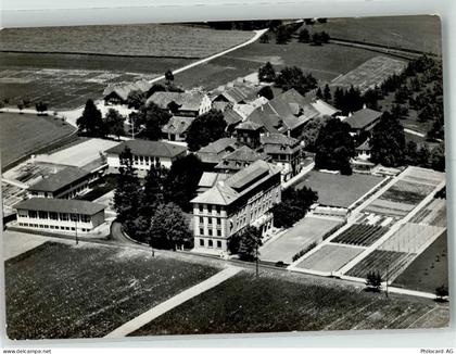 3052 Zollikofen Foto AK Fliegeraufnahme Landwirtschaftliche Schule Rütti... - 10734849