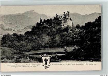 4147 Aesch BL - Mönchsberg Romantische Waldpartie mit Wasserfall - 11052719