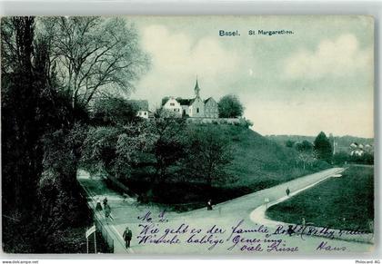 4102 Binningen 1908 - St. Margarethenkirche - 10620142