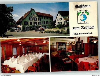 4402 Frenkendorf KEINE AK Gasthaus zum Rebstock Reklame - 39374861