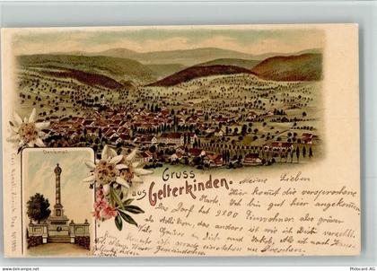 4460 Gelterkinden 1910 BOAKC Verlag Künzli 1839 Lithographie - 13700072