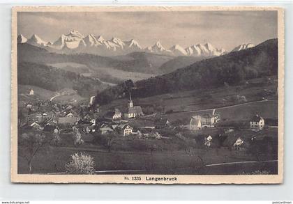 Schweiz - LANGENBRUCK (BL) Totalansicht - Verlag J. Buchmann 1335