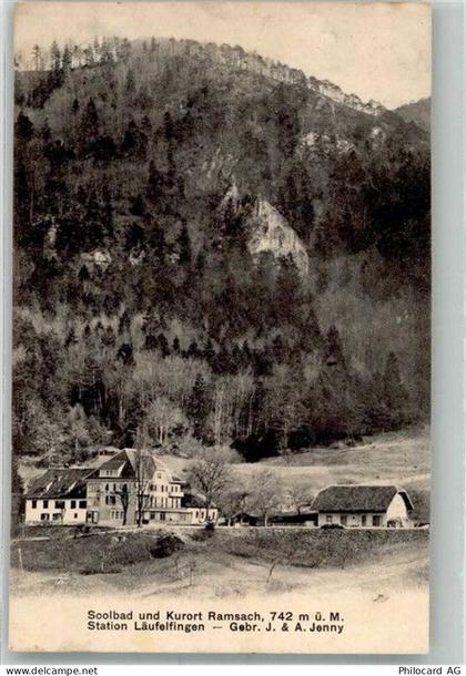 4448 Läufelfingen 1912 Foto AK Hotel - 38221936