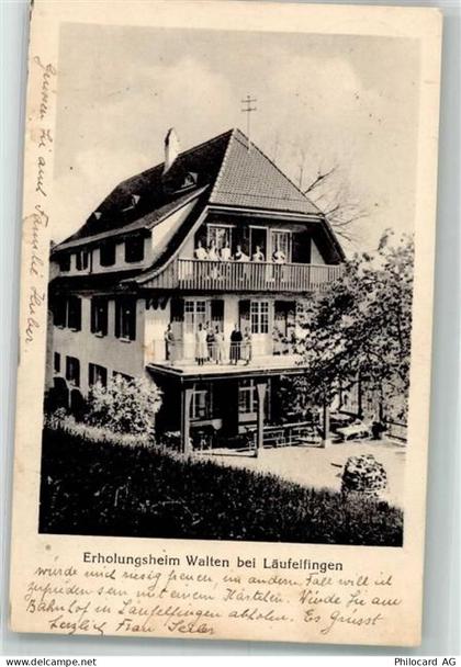 4448 Läufelfingen 1928 Foto AK Pension Erholungsheim Walten - 13559646