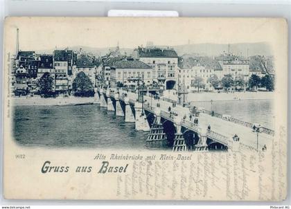 4000 Basel Bâle - Alte Rheinbrücke, Klein-Basel - 50772597