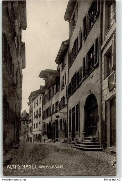 4000 Basel Bâle - Altes Basel Spiegelgasse - 52172728
