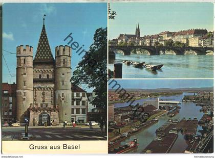 Basel - Rheinhafen - Spalentor - Verlag Hans Frey Basel