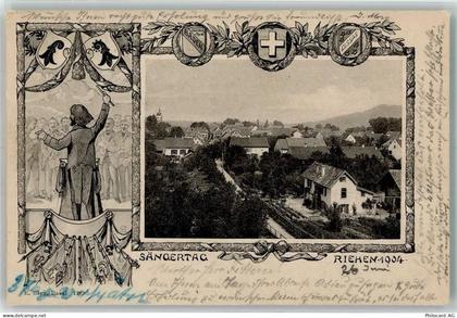 4125 Riehen - Sängertag 1904 - 13636463