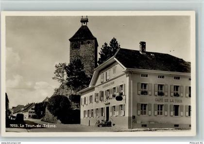 1635 La Tour-de-Trême La Part-Dieu Foto AK Cafe de la Tour - Verlag SG 7... - 13086861