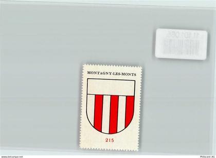 1774 Montagny-les-Monts - Vignette Wappen Kaffee Hag ca 1920-1940 Montag... - 11101065
