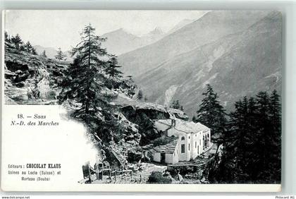 1636 Broc - Notre Dame des Marches Saas Editeurs Chocolat Klaus - 10611868