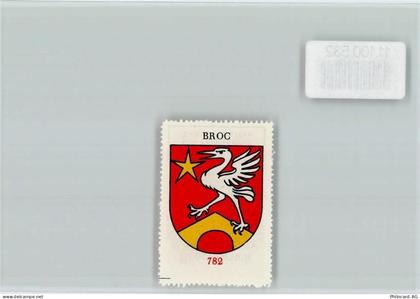 1636 Broc - Vignette Wappen Kaffee Hag ca 1920-1940 Broc - 11100532