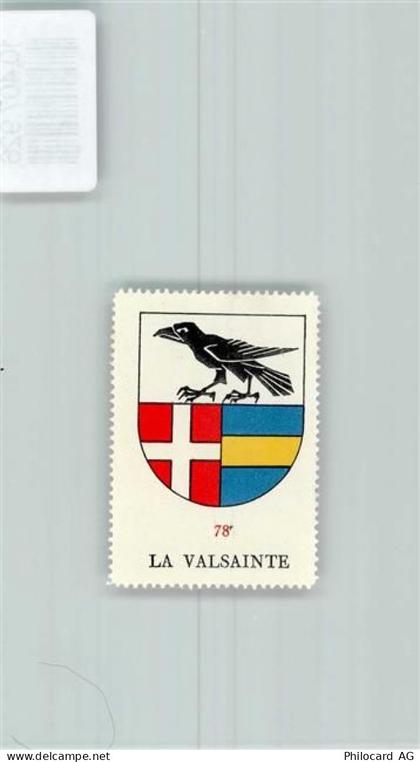 1654 La Valsainte Cerniat FR - Vignette Wappen Kaffee Hag ca 1920-1940... - 10407926