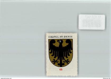 1618 Châtel-St-Denis - Vignette Wappen Kaffee Hag ca 1920-1940 Chatel-St... - 11101147