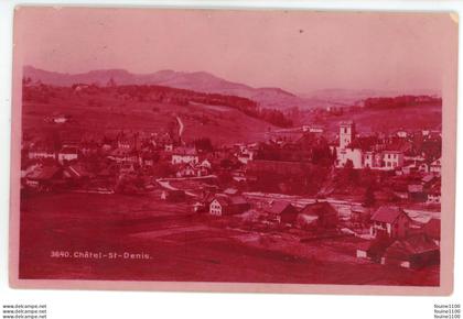 Carte de Châtel-Saint-Denis