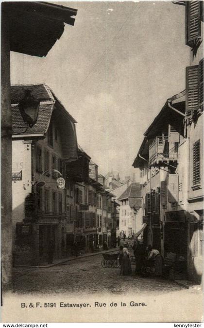 Estavayer - Rue de la Gare
