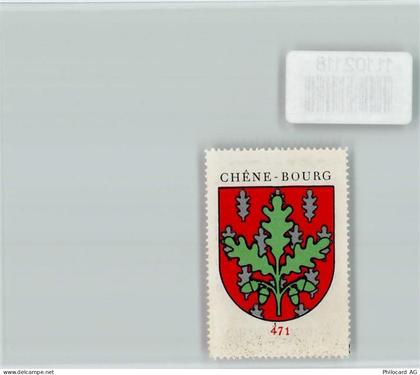 1225 Chêne-Bourg Villette GE - Vignette Wappen Kaffee Hag ca 1920-1940... - 11102118