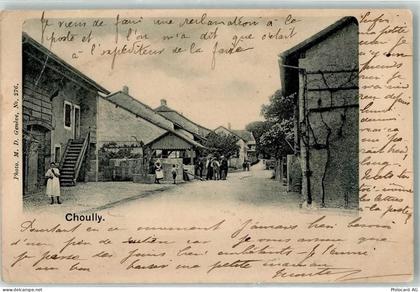 1242 Satigny Peney GE 1905 Gebrauchsspuren Choully - 13254572