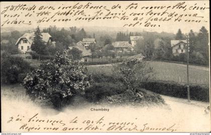 CPA Pregny Chambésy Kanton Genf, Blick auf den Ort