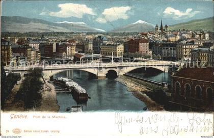 Geneve GE Pont de la Machine