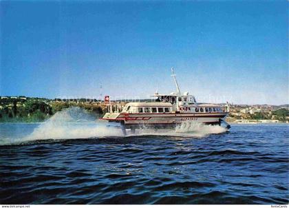 Lac Leman Genfersee GE L'Albatros sur le lac Tragfluegelboot