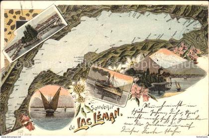 Lac Leman Genfersee Genfersee