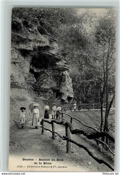 1200 Genève Genf - Bergwanderweg m. Spaziergängern - 10159170